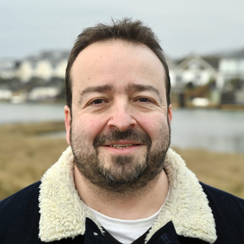 Councillor Lee Cowen, standing for re-election in Mash Barn ward, 7 May.
