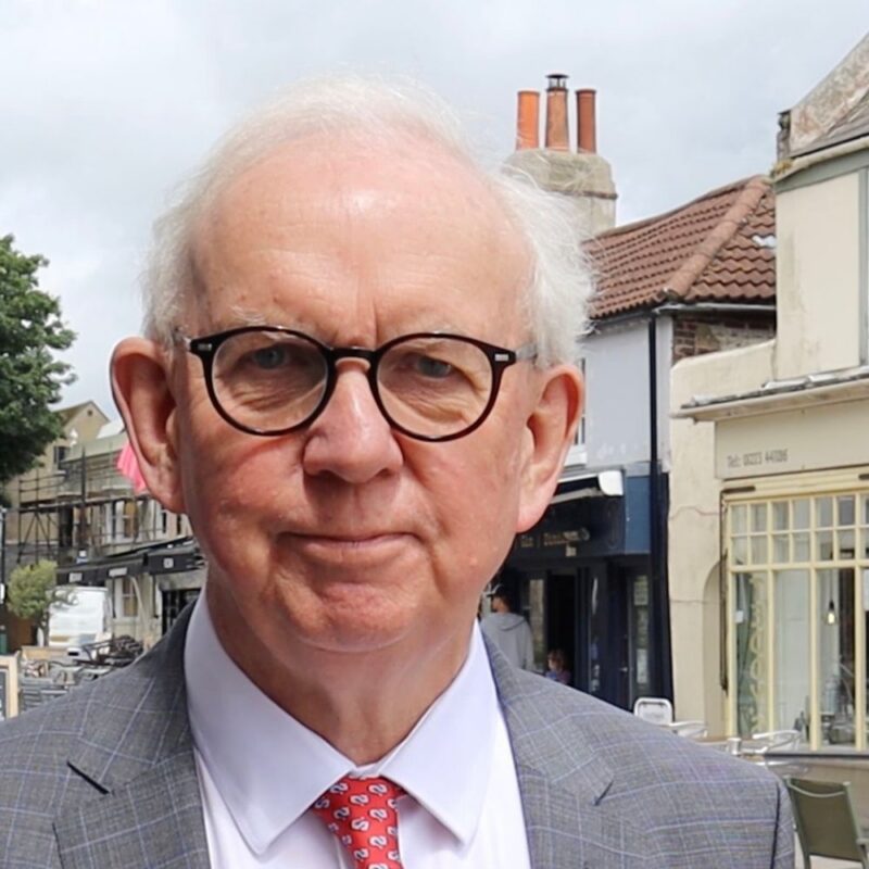 Councillor Jeremy Gardner, standing for re-election as councillor for St Mary